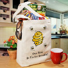 Un-Bee-Lievable  Personalized Canvas Tote Bag